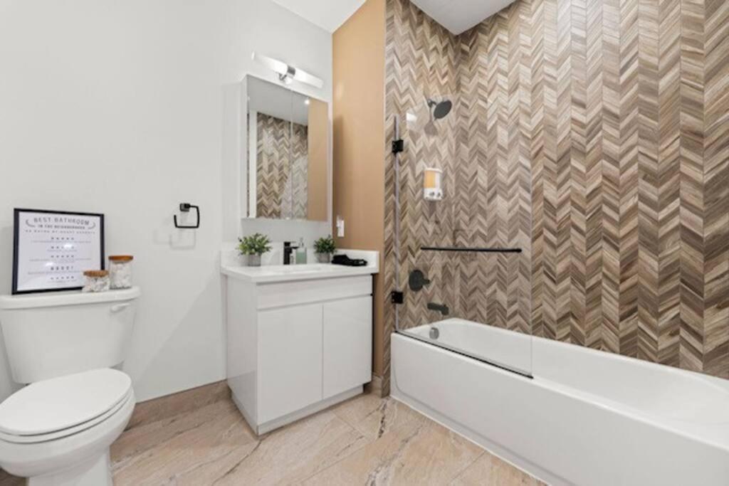 Entire Apt/2Bd 2Bth/Amer. Dream Mall/Nyc/Ewr Airpt นูวาร์ก ภายนอก รูปภาพ