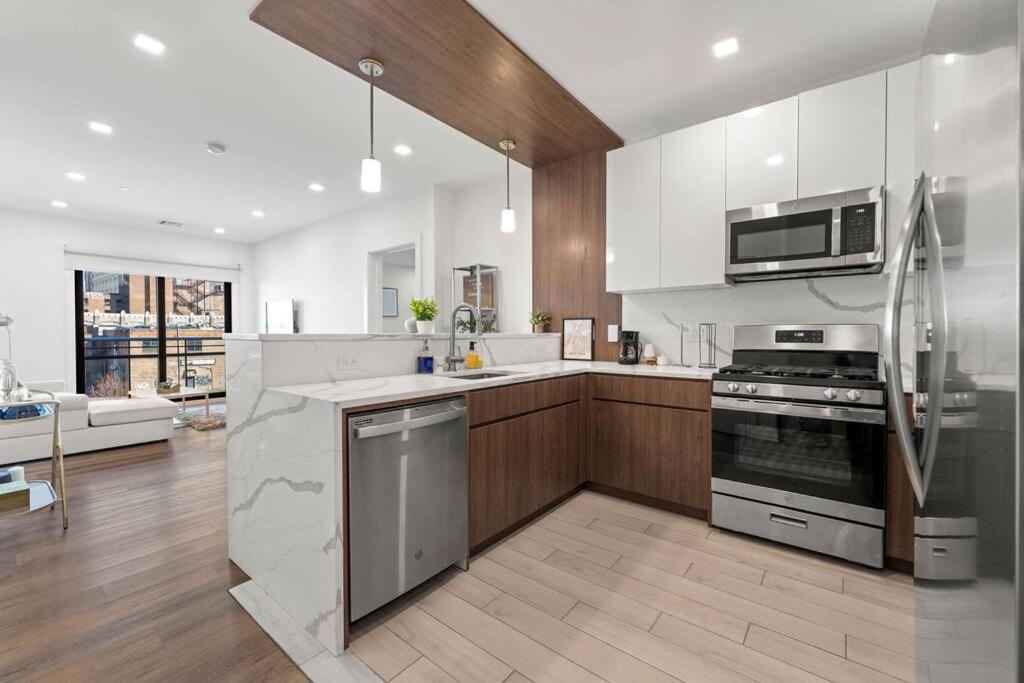 Entire Apt/2Bd 2Bth/Amer. Dream Mall/Nyc/Ewr Airpt นูวาร์ก ภายนอก รูปภาพ